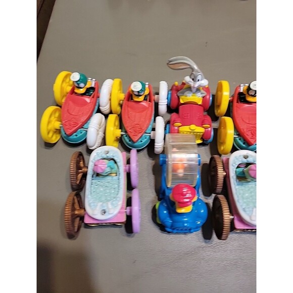 McDonald's 1990 Tiny Toons Adventures Flip Cars Happy Meal Toys - Picture 2 of 8